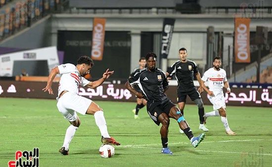 عبدالله السعيد خلال المباراة