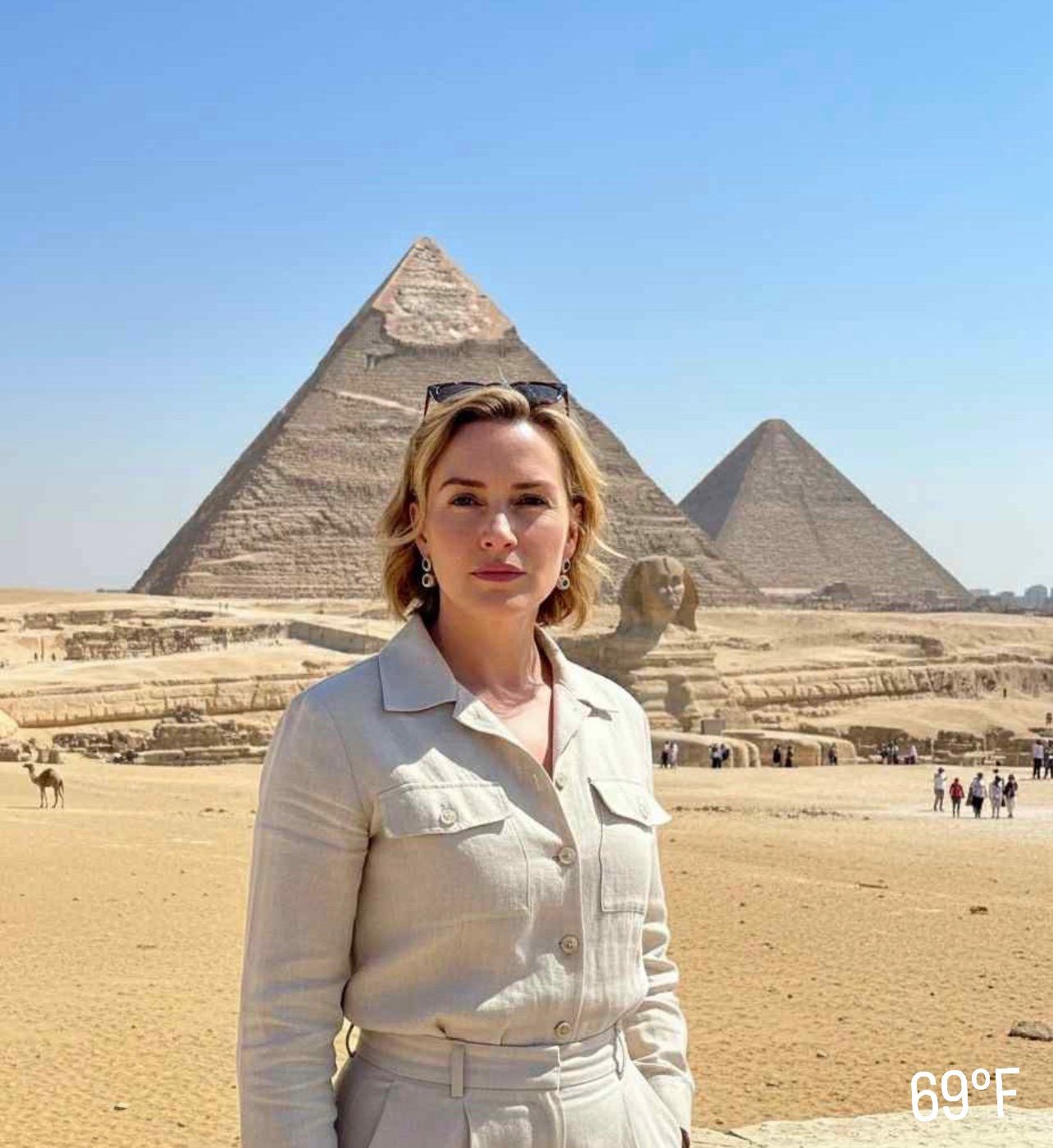 كيت في الاهرامات كيت في الاهرامات