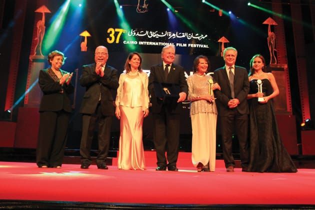 تكريم الراحلة كلوديا كاردينالى بمهرجان القاهرة (2)