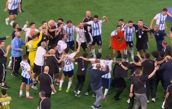 احتفالات لاعبى بيراميدز بالفوز