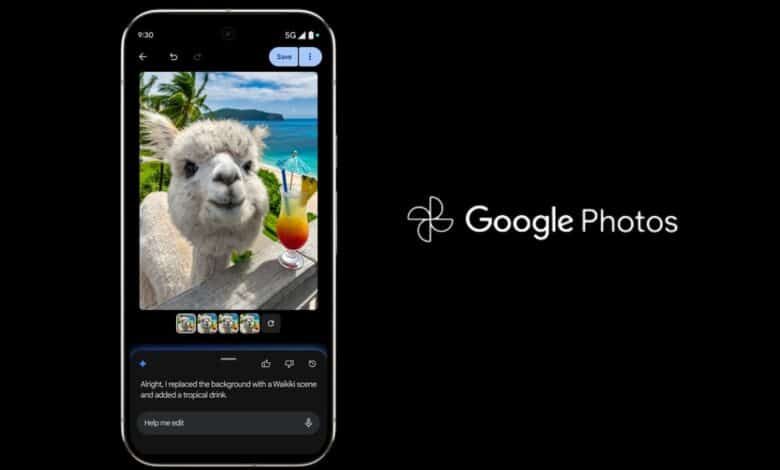 جوجل تطلق ميزة تحرير الصور بالأوامر النصية في Google Photos على نطاق واسع