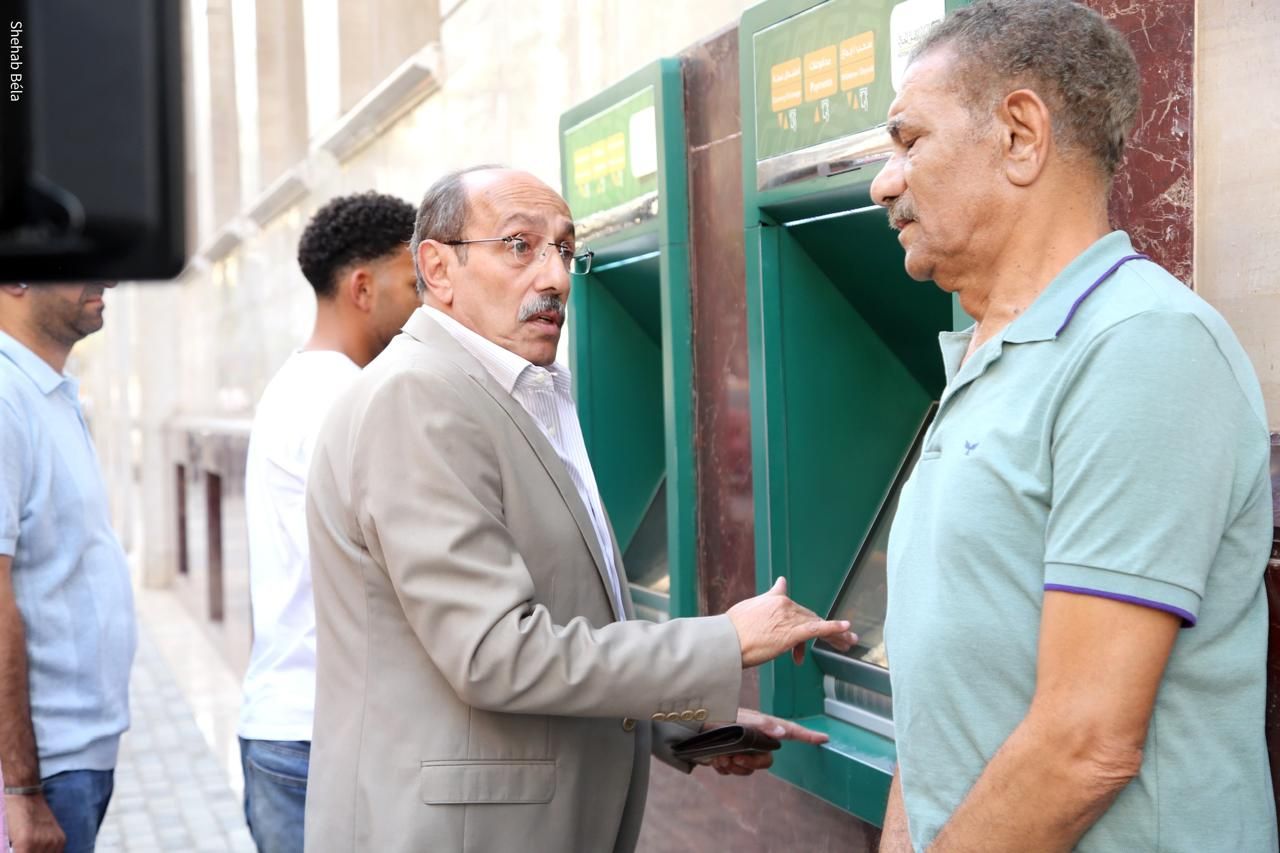 سيد رجب واحمد صيام فى مشهد من مسلسل لينك