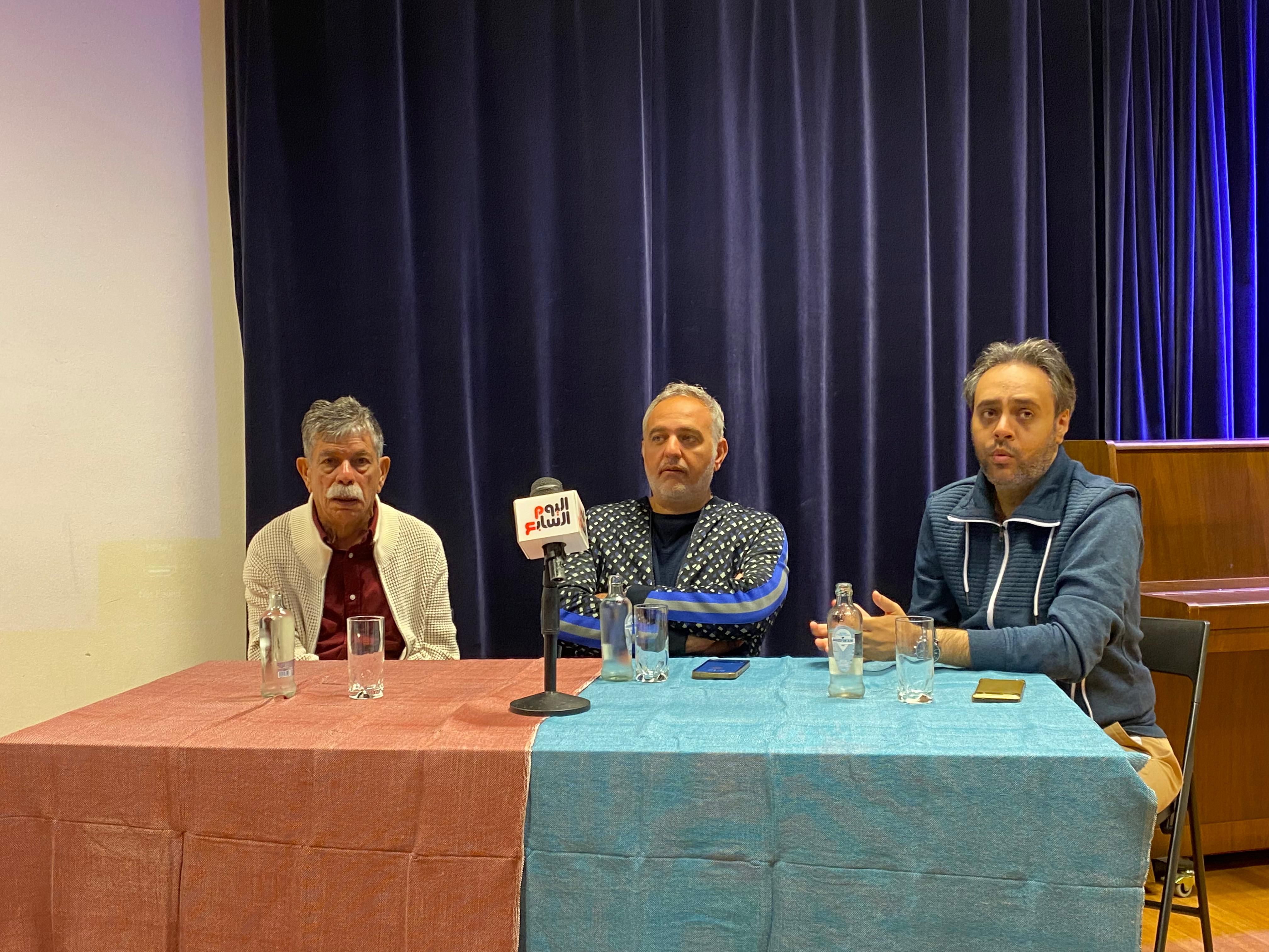 انتشال التميمي ومحمد حفظى واندرو محسن