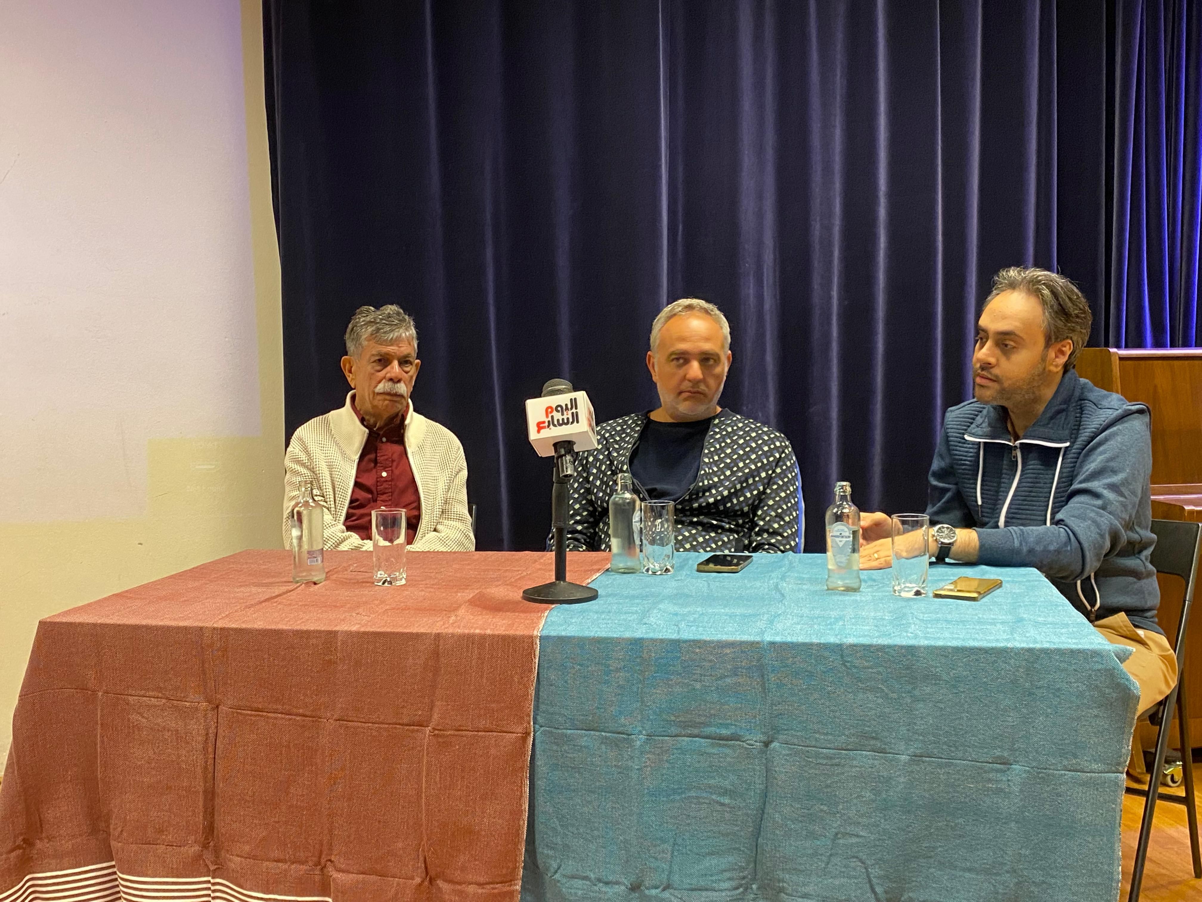 محمد حفظى وانتشال التميمي واندرو محسن