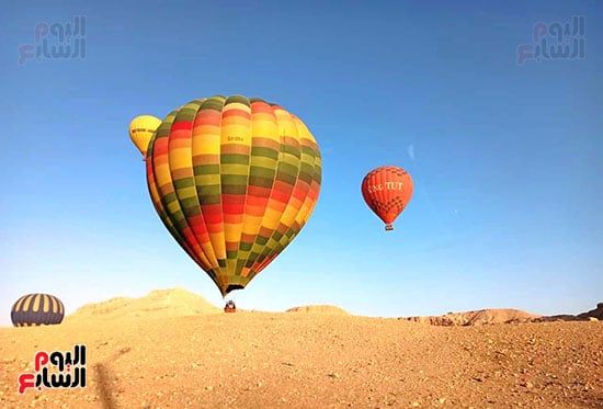 سماء-الأقصر-تشهد-عودة-تحليق-رحلات-البالون-الطائر-عشق-الأجانب