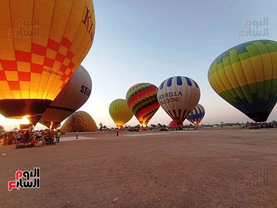جانب-من-خروج-رحلات-البالون-الطائر-غرب-الأقصر