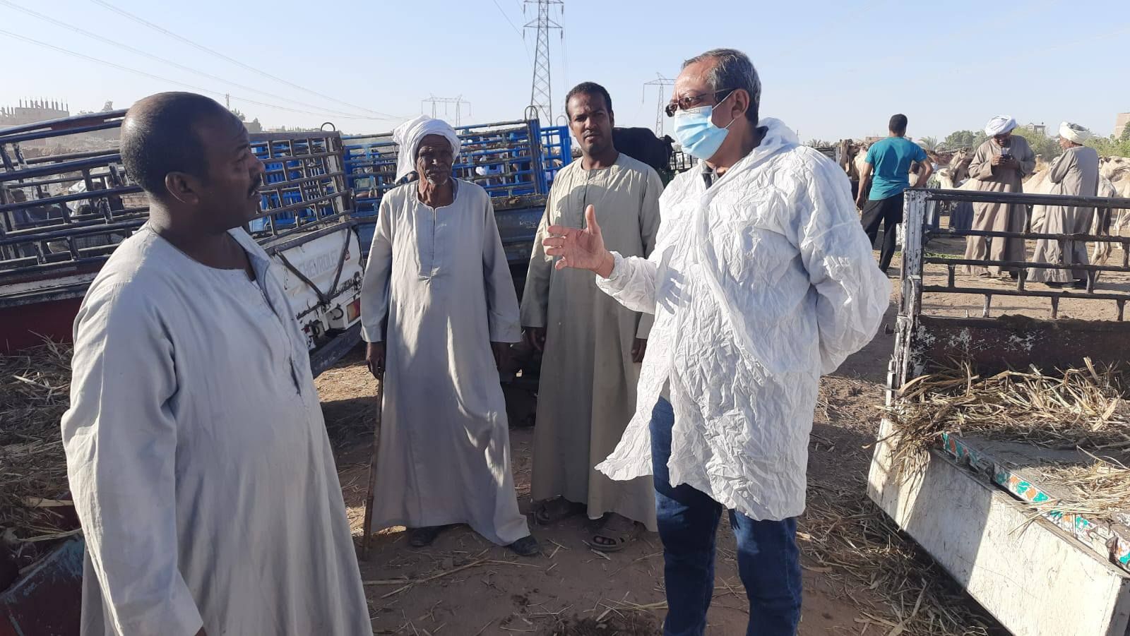 حملات الطب البيطرى لتوعية أصحاب الماشية بالأسواق حملات الطب البيطرى لتوعية أصحاب الماشية بالأسواق