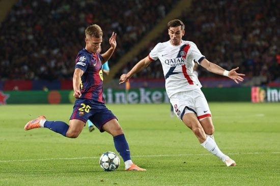 برشلونة ضد باريس سان جيرمان