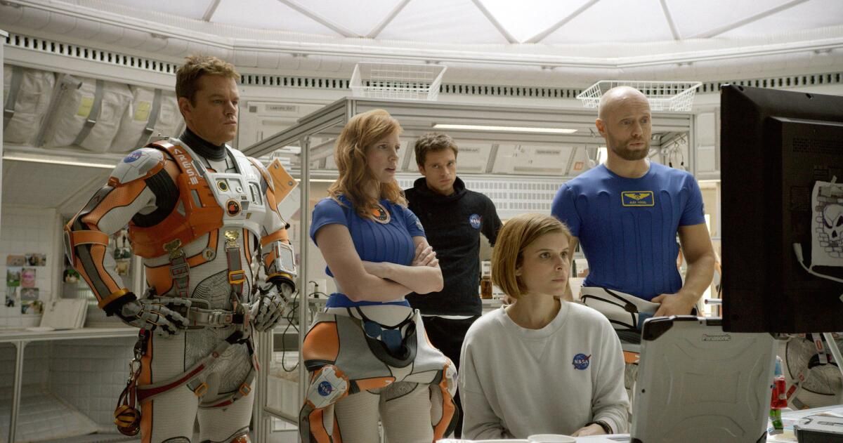 The hardest scene to write in 'The Martian' involved a 'Lord of the Rings' joke - Los Angeles Times
