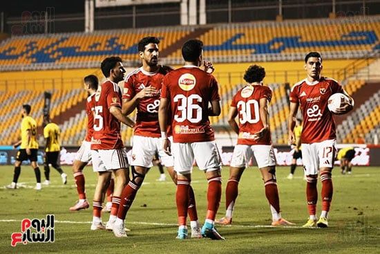 احتفال لاعبى الأهلى احتفال لاعبى الأهلى