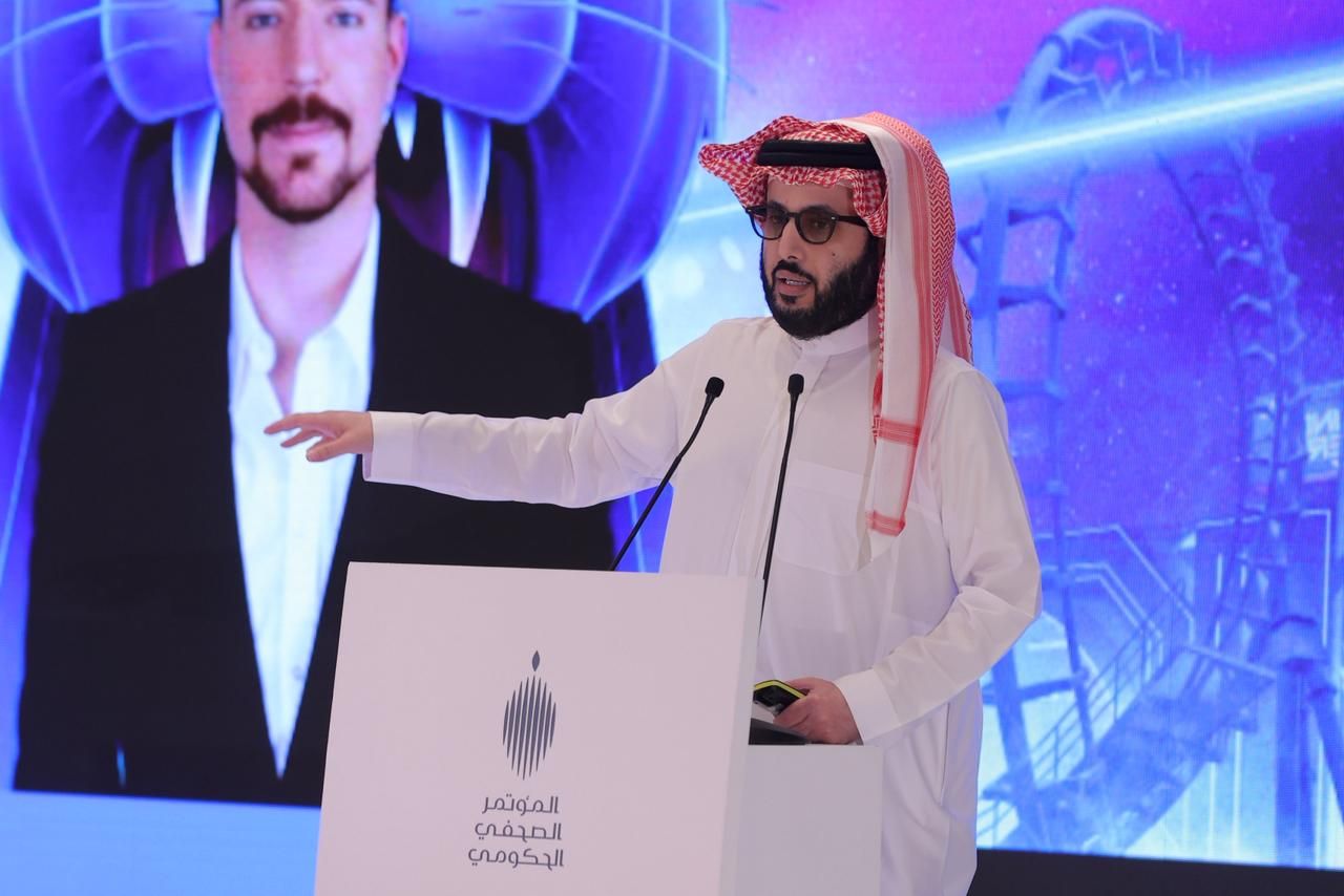 رئيس هيئة الترفيه المستشار تركي آل شيخ من مؤتمرموسم الرياض‬ 2025