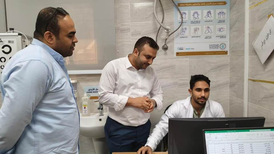 مدير الرعاية الصحية بالأقصر يتابع انتظام العمل داخل المجمع الطبي مدير الرعاية الصحية بالأقصر يتابع انتظام العمل داخل المجمع الطبي