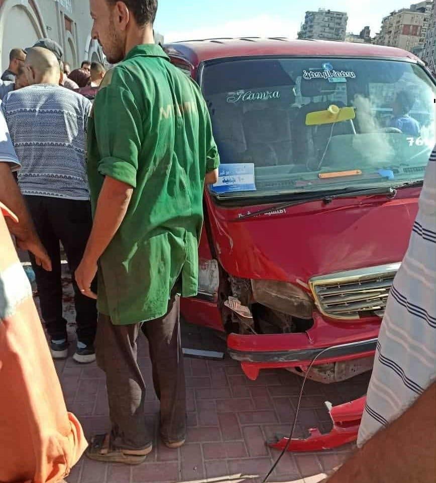 حادث مروري كورنيش الإسكندرية حادث مروري كورنيش الإسكندرية