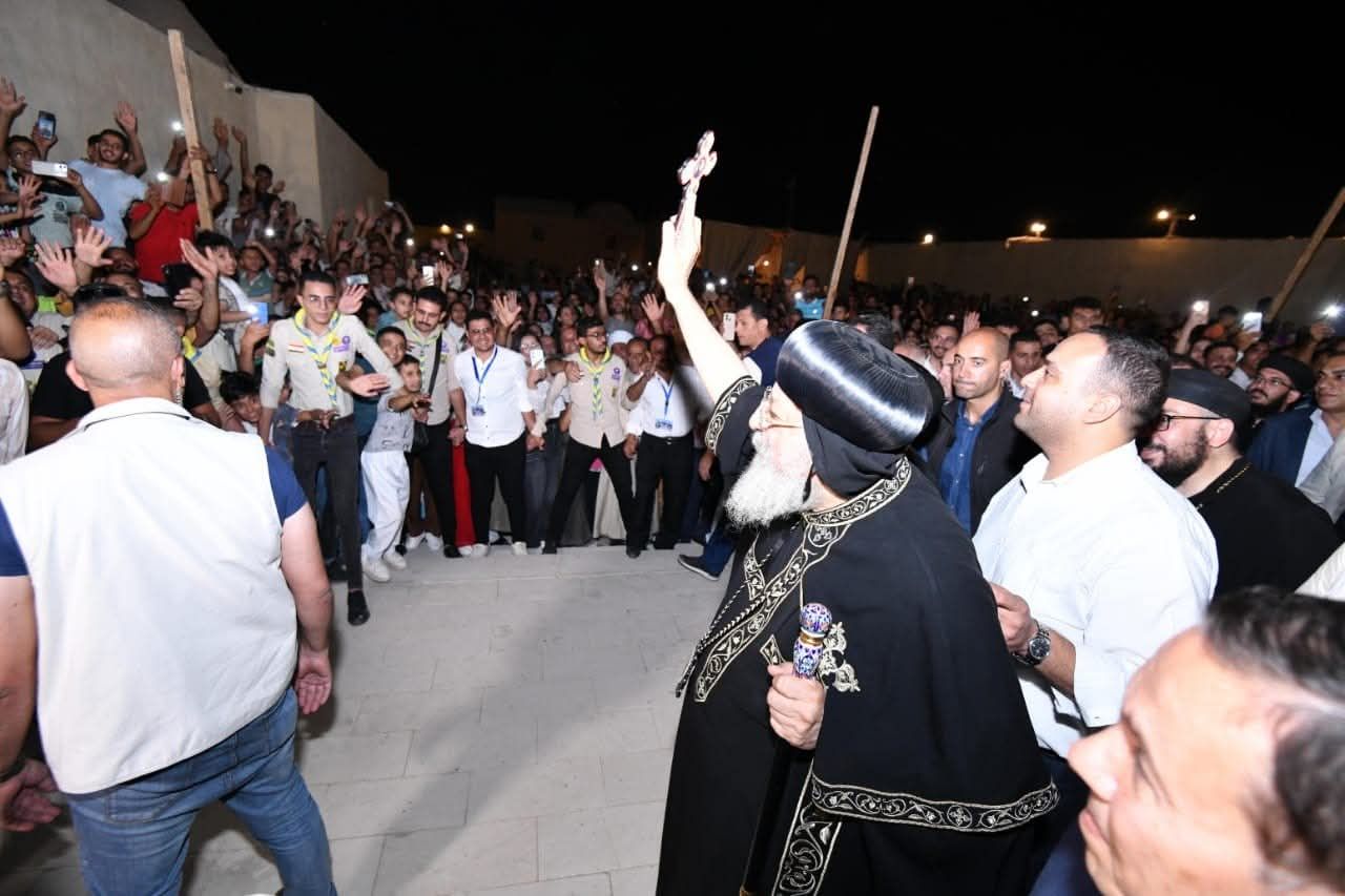 زيارة البابا لأسيوط زيارة البابا لأسيوط