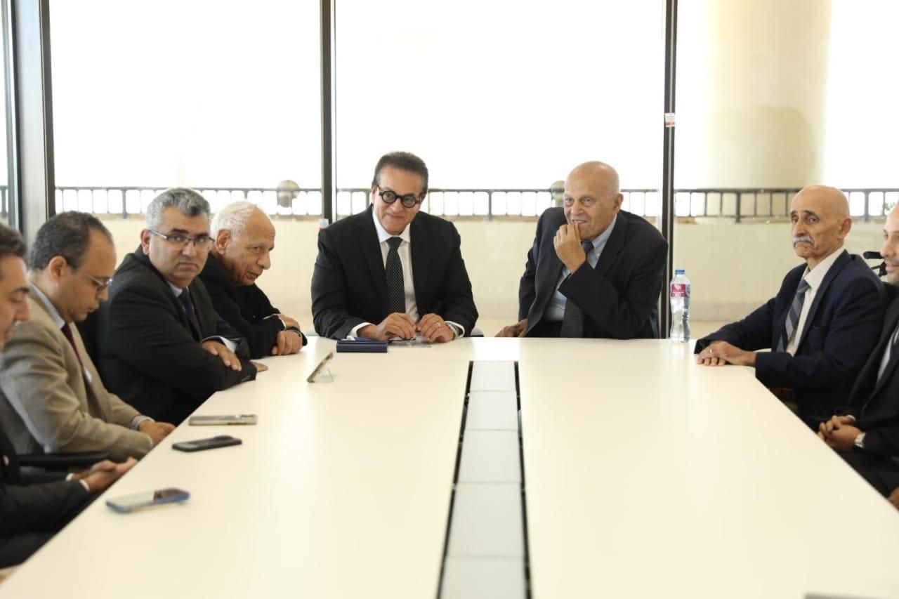 وزير الصحة والسكان يزور مركز مجدي يعقوب العالمي للقلب الجديد بالقاهرة