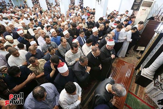 جنازة الدكتور أحمد عمر هاشم فى الشرقية