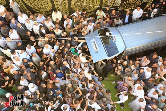 وصول الجثمان إلى الشرقية