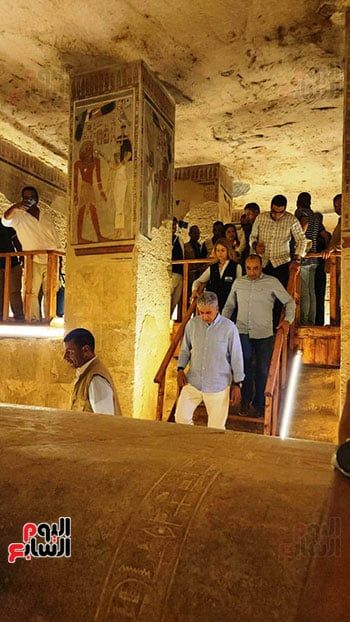 افتتاح-مقبرة-أمنحتب-الثالث