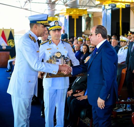 الرئيس السيسي يشهد حفل تخرج طلاب الشرطة (3)