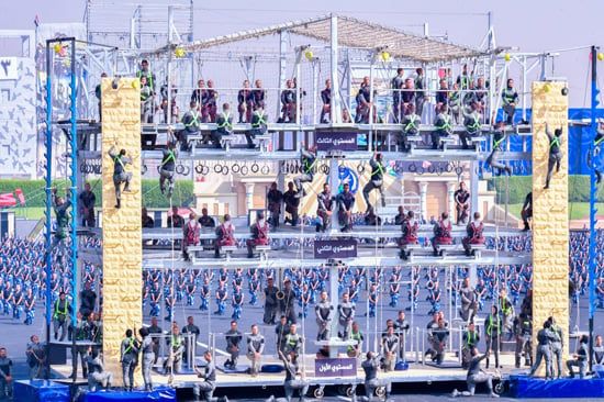 عروض قتالية لطلاب كلية الشرطة (6)