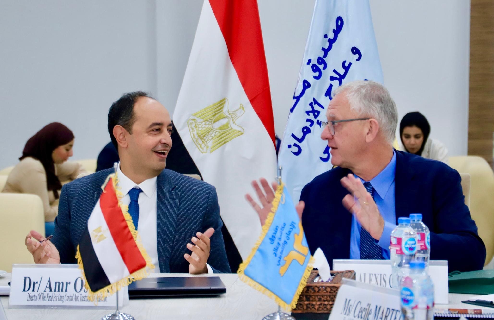 مدير صندوق مكافحة وعلاج الإدمان والمدير التنفيذي للوكالة الأوروبية للمخدرات