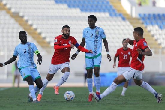 مصر وجيبوتى محمد صلاح
