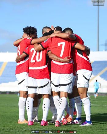 لاعبى منتخب مصر