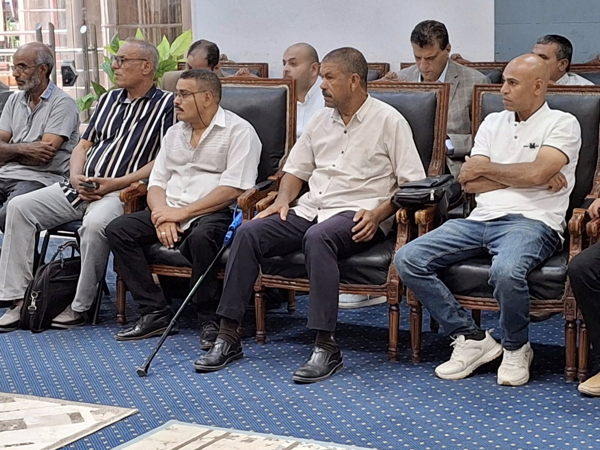 فعاليات ورشة عمل بالأقصر لبحث إعفاء غير القادرين من أعباء التأمين الصحي فعاليات ورشة عمل بالأقصر لبحث إعفاء غير القادرين من أعباء التأمين الصحي