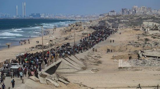 عودة أهالى غزة عودة أهالى غزة