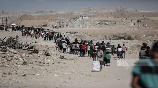 جانب من عودة الفلسطينيين إلى ديارهم جانب من عودة الفلسطينيين إلى ديارهم
