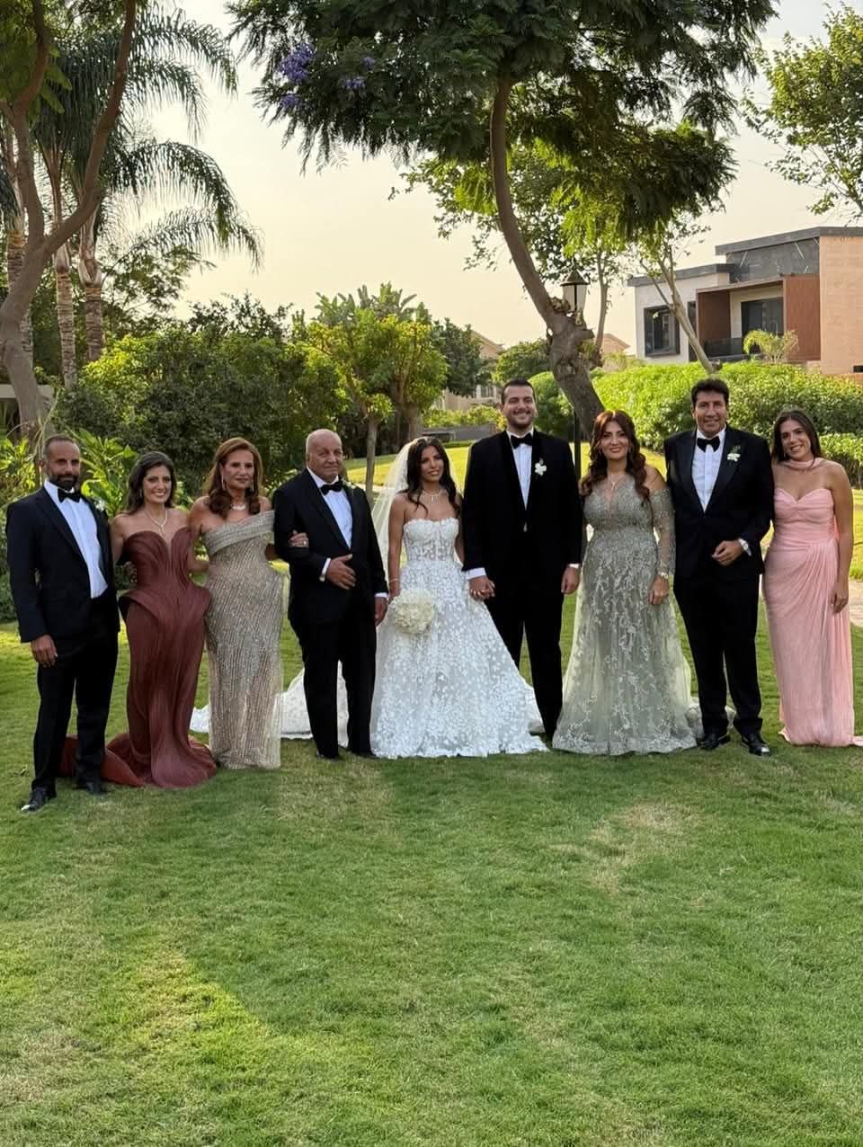 نجل هانى رمزى وعروسته نجل هانى رمزى وعروسته