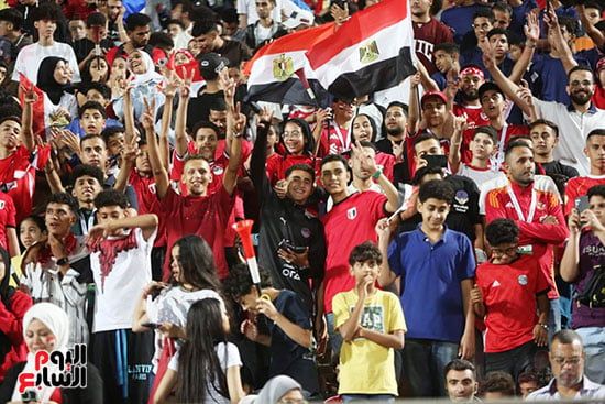 فرحة الجمهور بالهدف