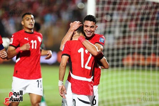 احتفال اللاعبين