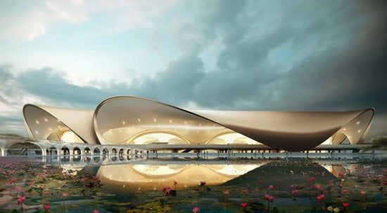 مطار اللوتس بالهند (6) مطار اللوتس بالهند (6)