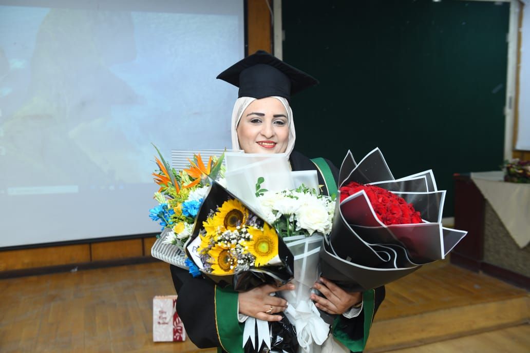الزميلة رباب الجالى مدير مكتب اليوم السابع فى الفيوم (2)