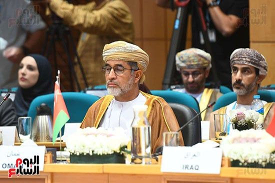 الدكتور احمد المنظرى ممثلا عن الوفد العمانى الدكتور احمد المنظرى ممثلا عن الوفد العمانى