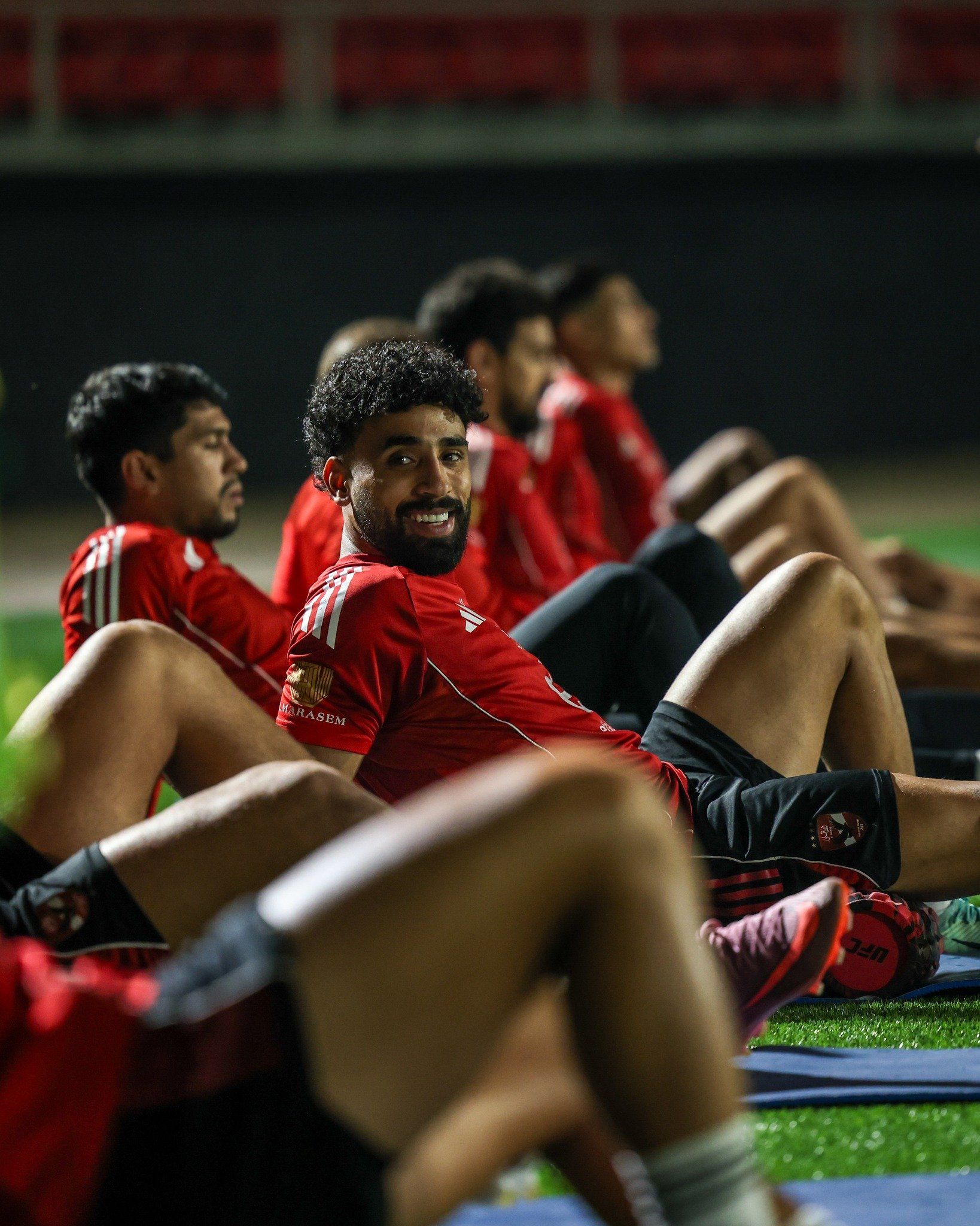 أول مران لفريق الاهلي في بورندي أول مران لفريق الاهلي في بورندي