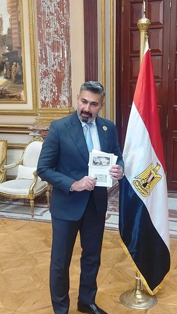 ياسر جلال بعد استلامه كارنيه الشيوخ (3) ياسر جلال بعد استلامه كارنيه الشيوخ (3)