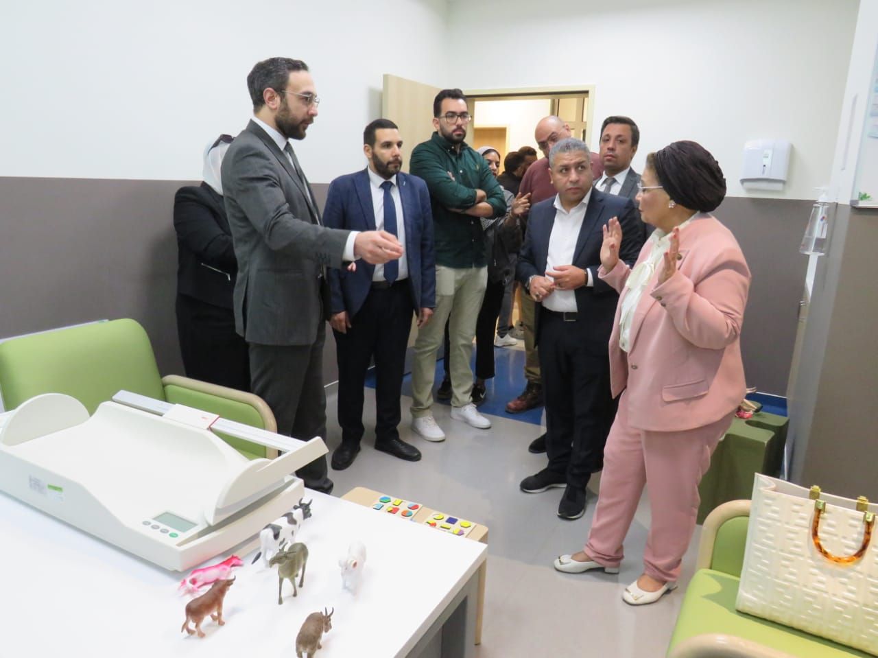 زيارة وزيرة الصحة زيارة وزيرة الصحة