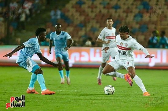 جانب من المباراة جانب من المباراة