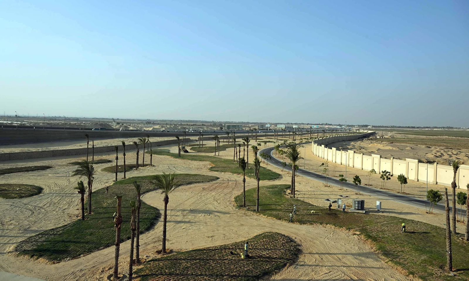 محيط المتحف المصري الكبير محيط المتحف المصري الكبير