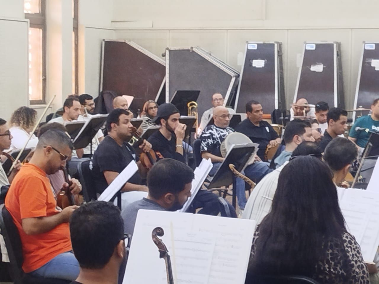 بروفة المطرب على الحجار بروفة المطرب على الحجار