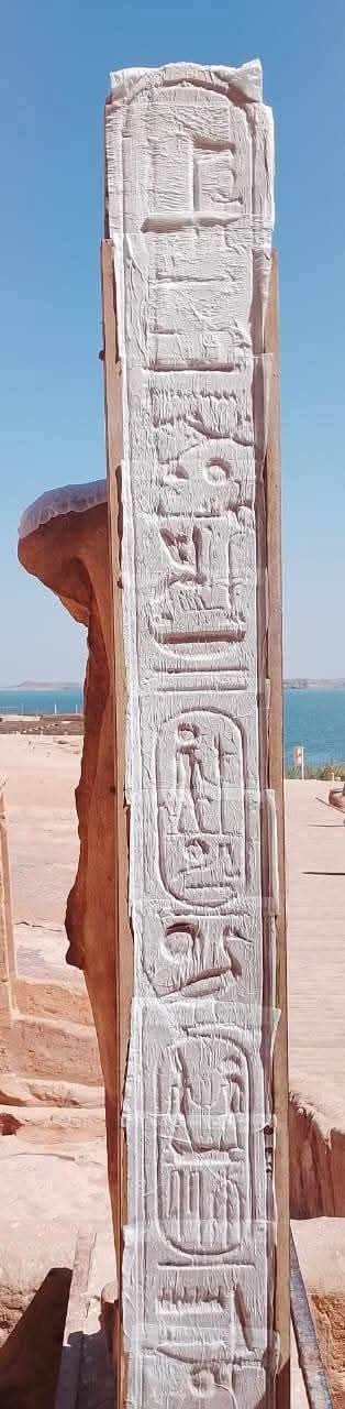ترميم معبد أبوسمبل قبل ظاهرة تعامد الشمس (5) ترميم معبد أبوسمبل قبل ظاهرة تعامد الشمس (5)