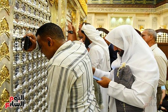 استعدادات الليلة الختامية لمولد الحسين (10) استعدادات الليلة الختامية لمولد الحسين (10)