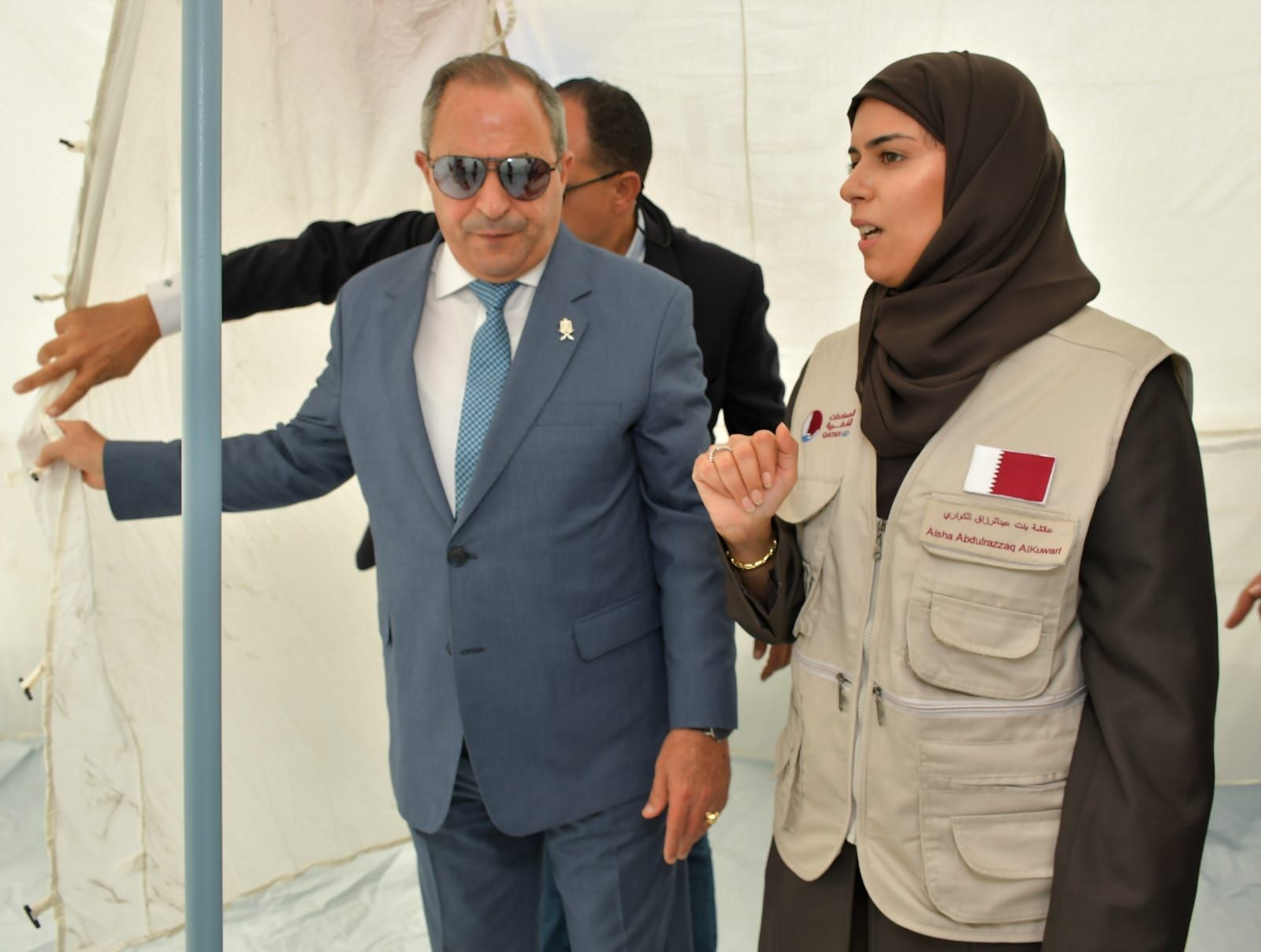 محافظ بورسعيد والوفد محافظ بورسعيد والوفد