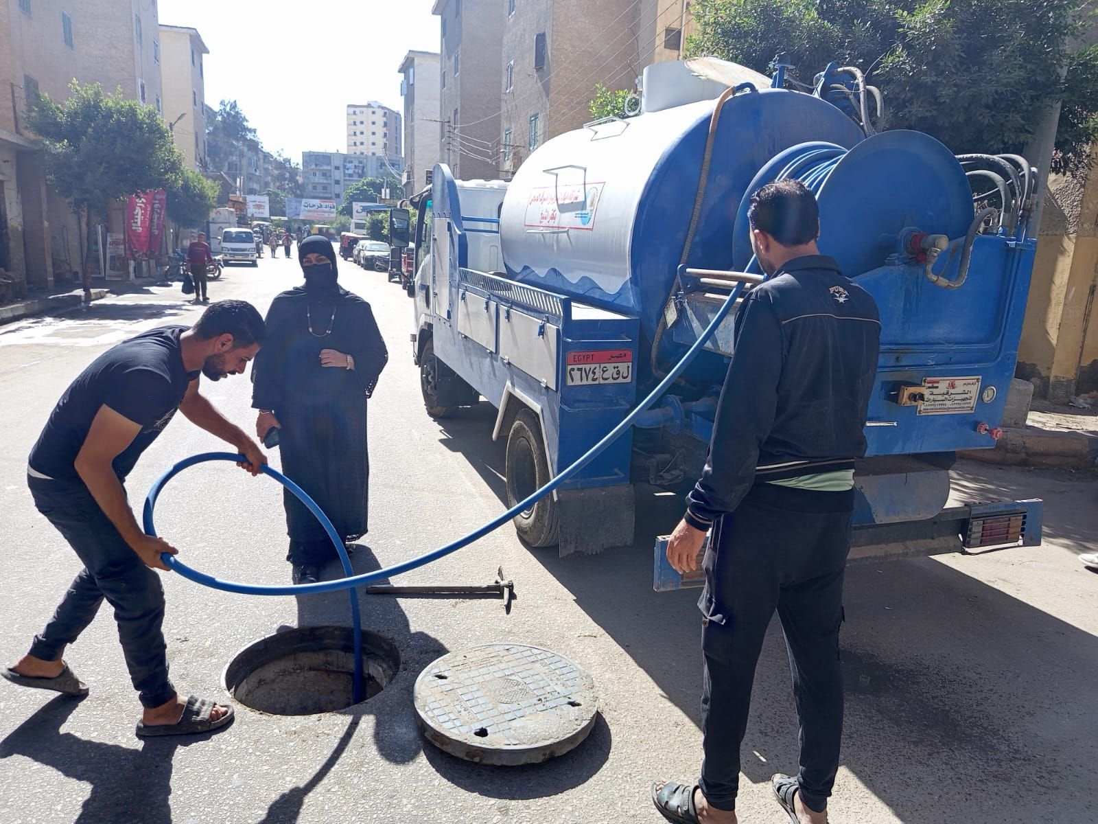 متابعة أعمال النطهير بدسوق متابعة أعمال النطهير بدسوق