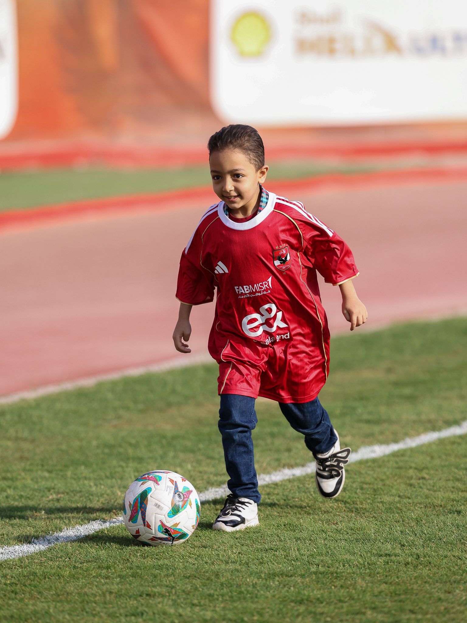 الطفل محمد احمد مجدي خلال تواجده في التتش الطفل محمد احمد مجدي خلال تواجده في التتش