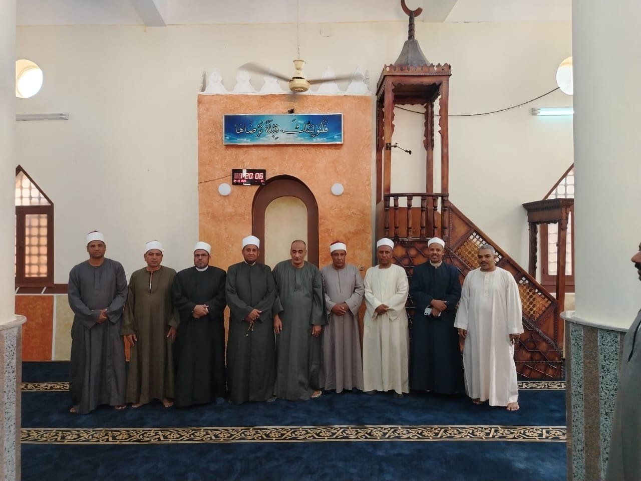 جانب من افتتاح مسجد أبو الحسن ذكير بالعصارة فى القرنة جانب من افتتاح مسجد أبو الحسن ذكير بالعصارة فى القرنة