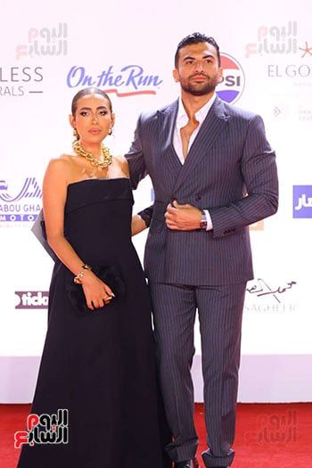 منة عدلي القيعي وزوجها يوسف حشيش منة عدلي القيعي وزوجها يوسف حشيش