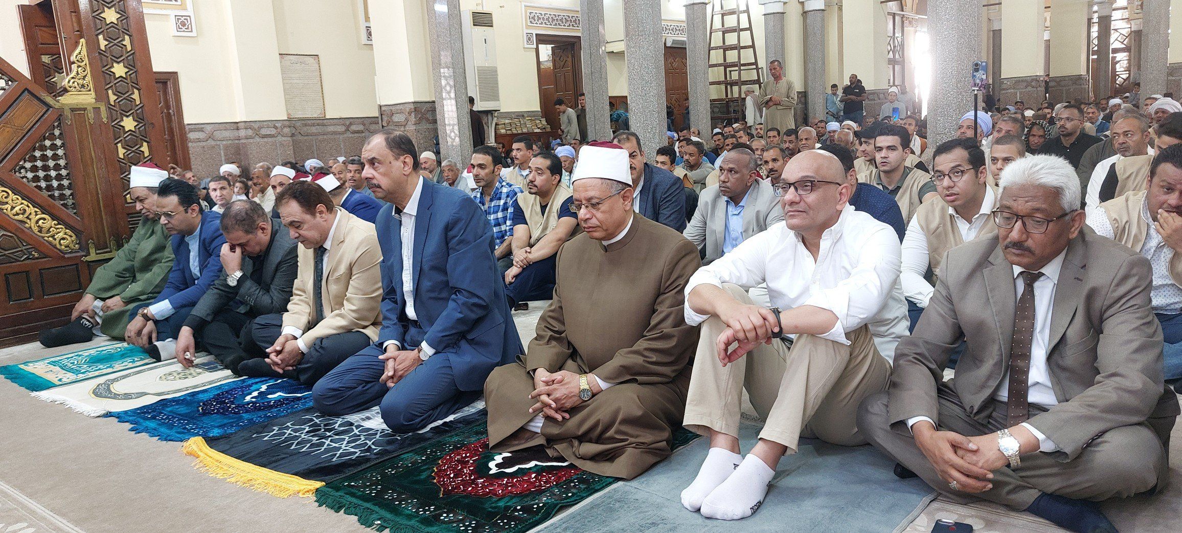 محافظ سوهاج بمسجد العارف محافظ سوهاج بمسجد العارف